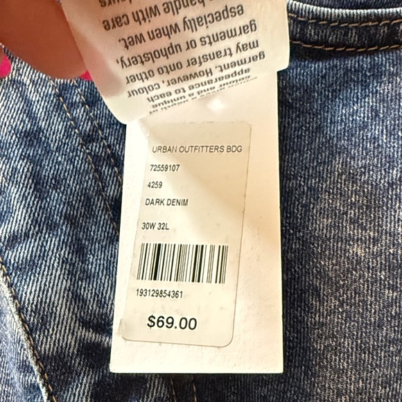 BDG Classic Blue Denim - Picture 4 of 5